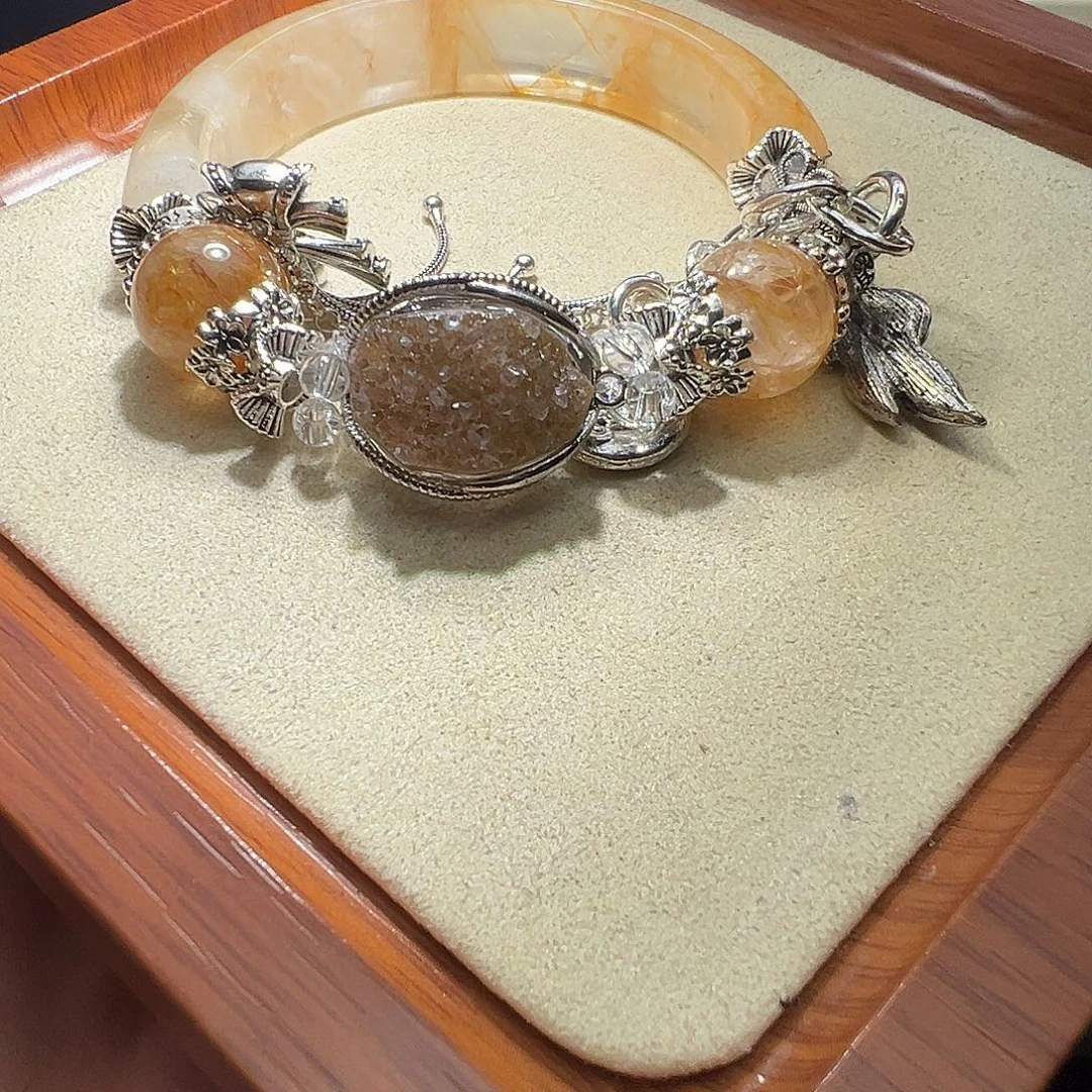 水晶未镶嵌手链水晶手链