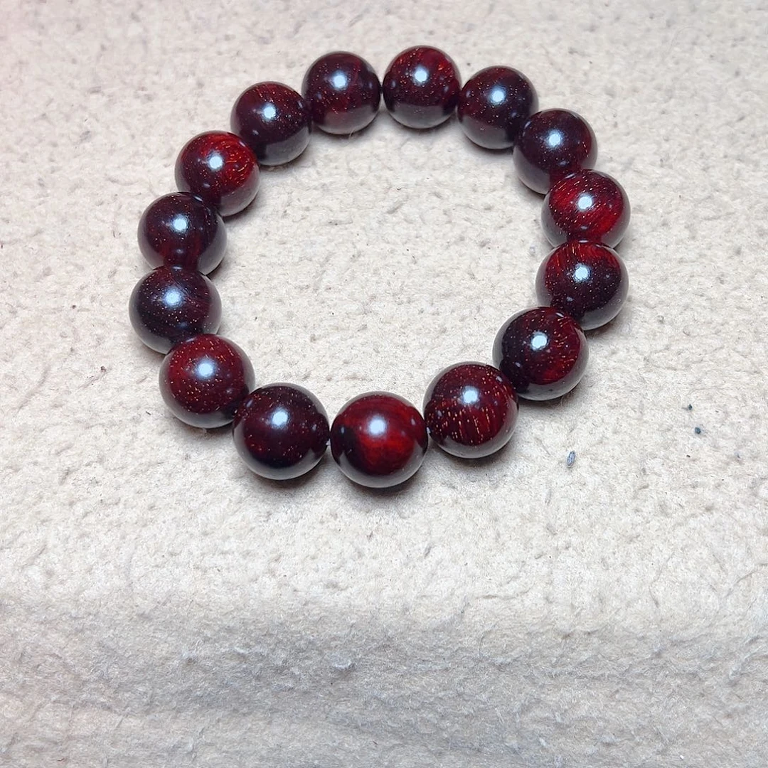 手串/手链小叶紫檀1.5水波螺旋金星