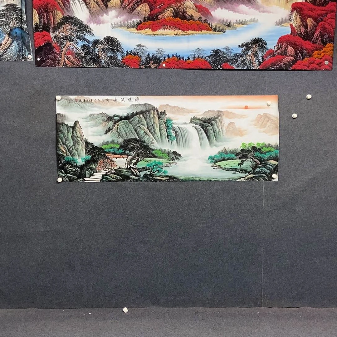 国画小六尺山水一幅