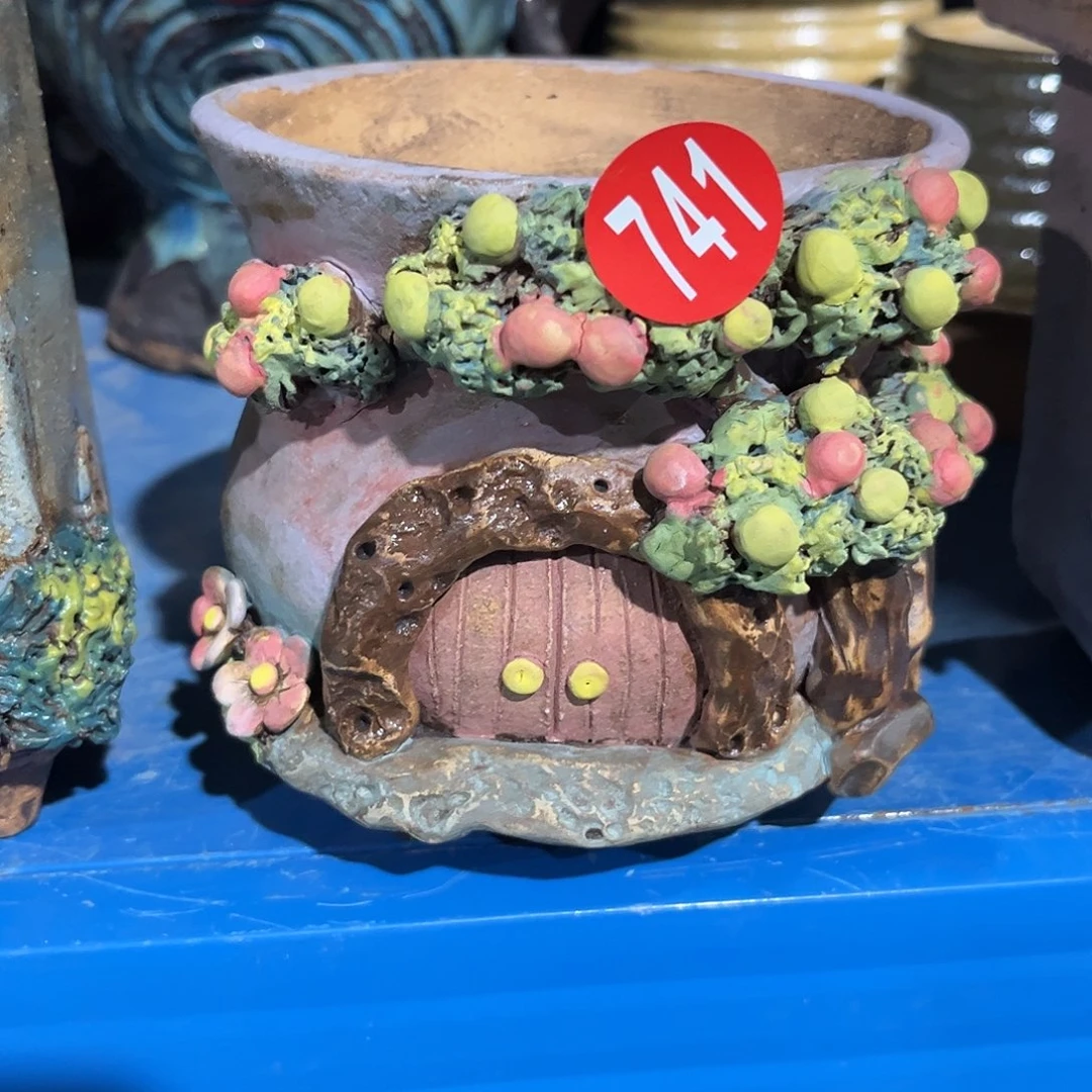 钱***了741 号陶然花器多肉植物手工花盆