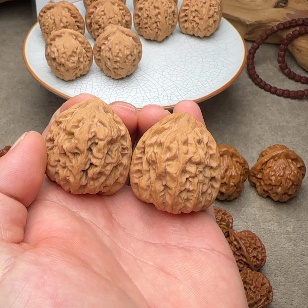 吊坠文玩核桃41尺寸祥云狮子头