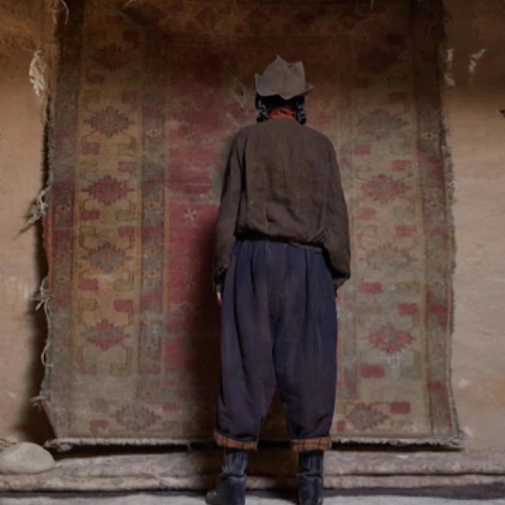 左岸迷香 Z24FW1017 复古植物染亚麻衬衫 原创小众衬衣