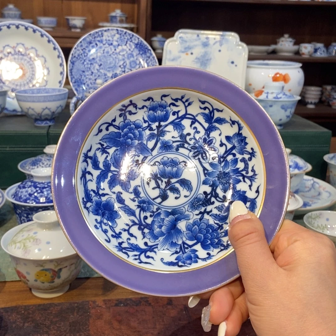 一如山房紫萝兰壶承