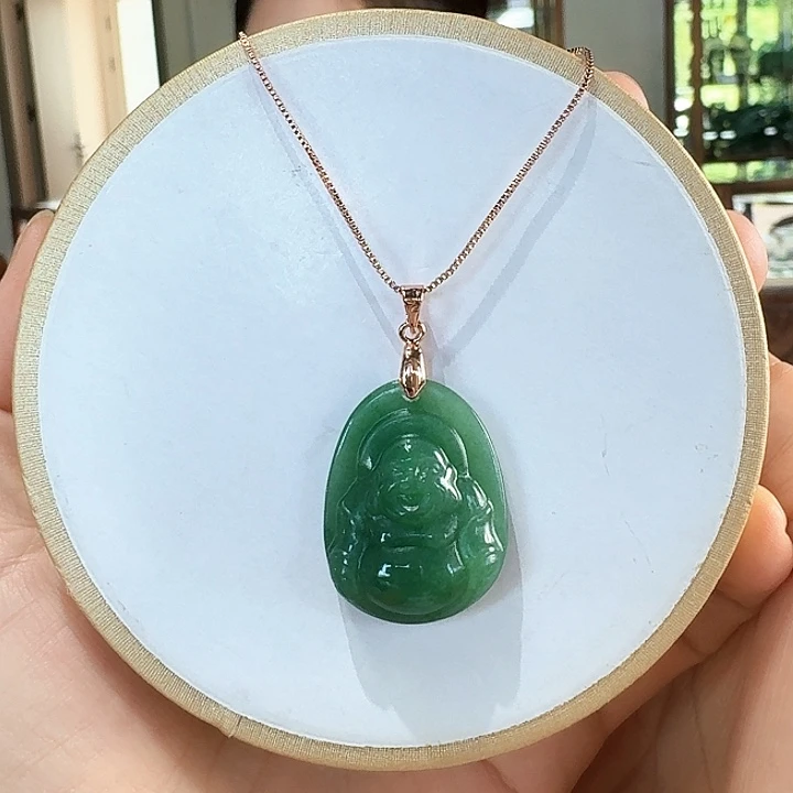 密玉（石英质玉）未镶嵌颈饰