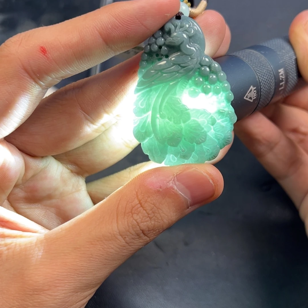 颈饰未镶嵌翡翠多样性拍一发一高端手工凤凰