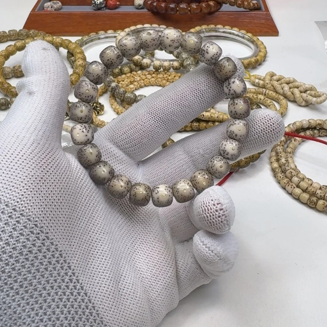 星月菩提手串28梵天糯冰大眼睛针尖星10桶单圈