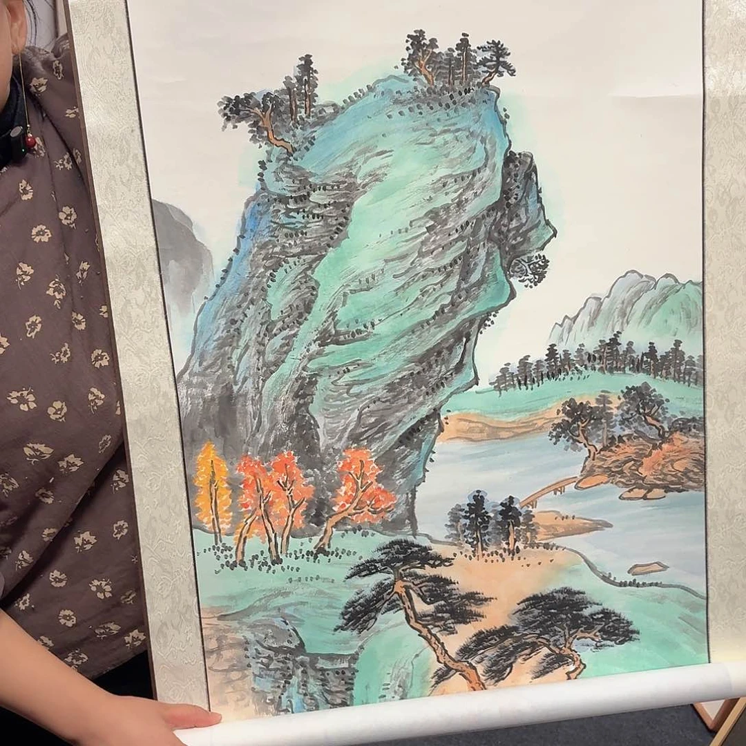 国画手绘作品欣赏32