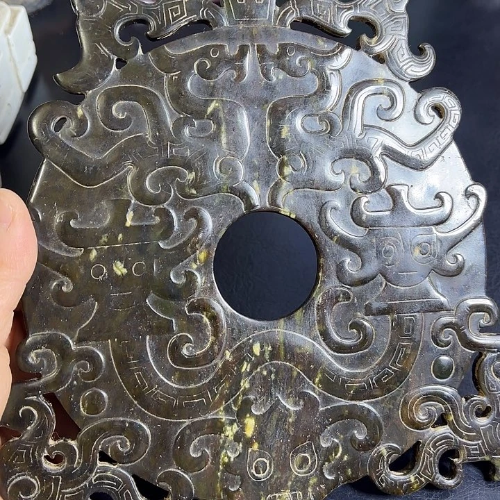 把件白玉菩提一个一个