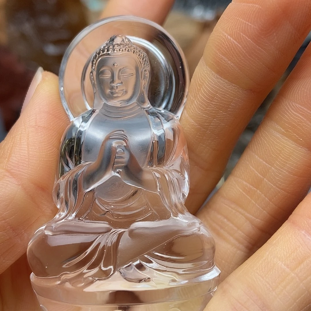 颈饰未镶嵌水晶吊坠