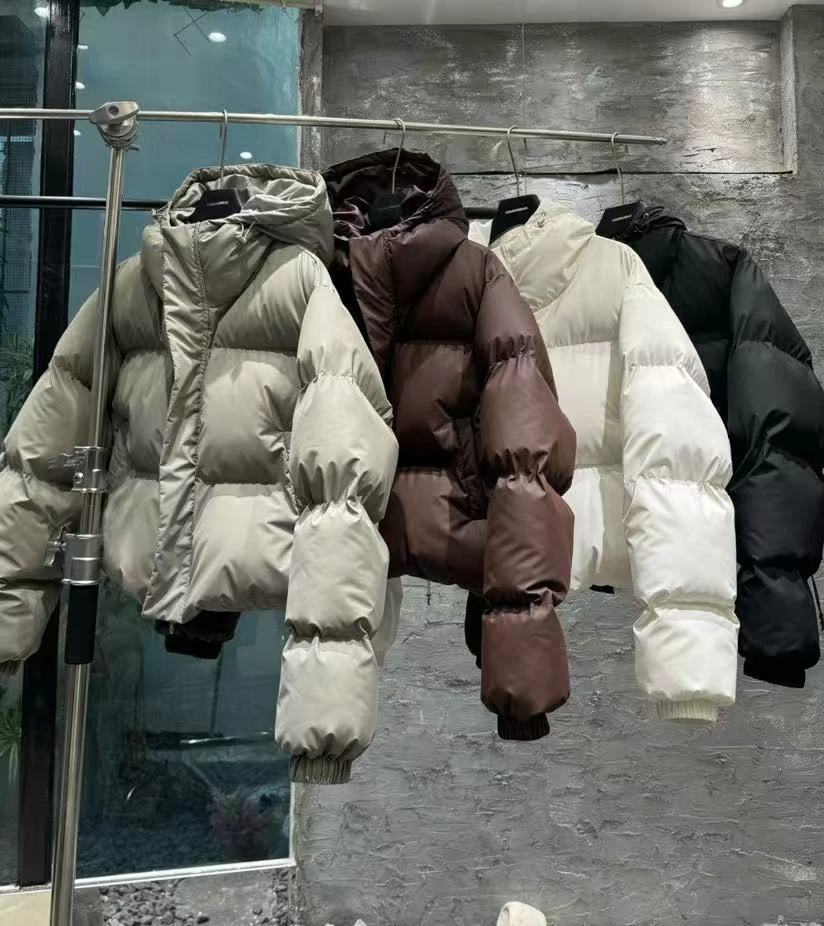 正维路男装 30362个性冬季加厚保暖棉服外套连帽基础款上衣
