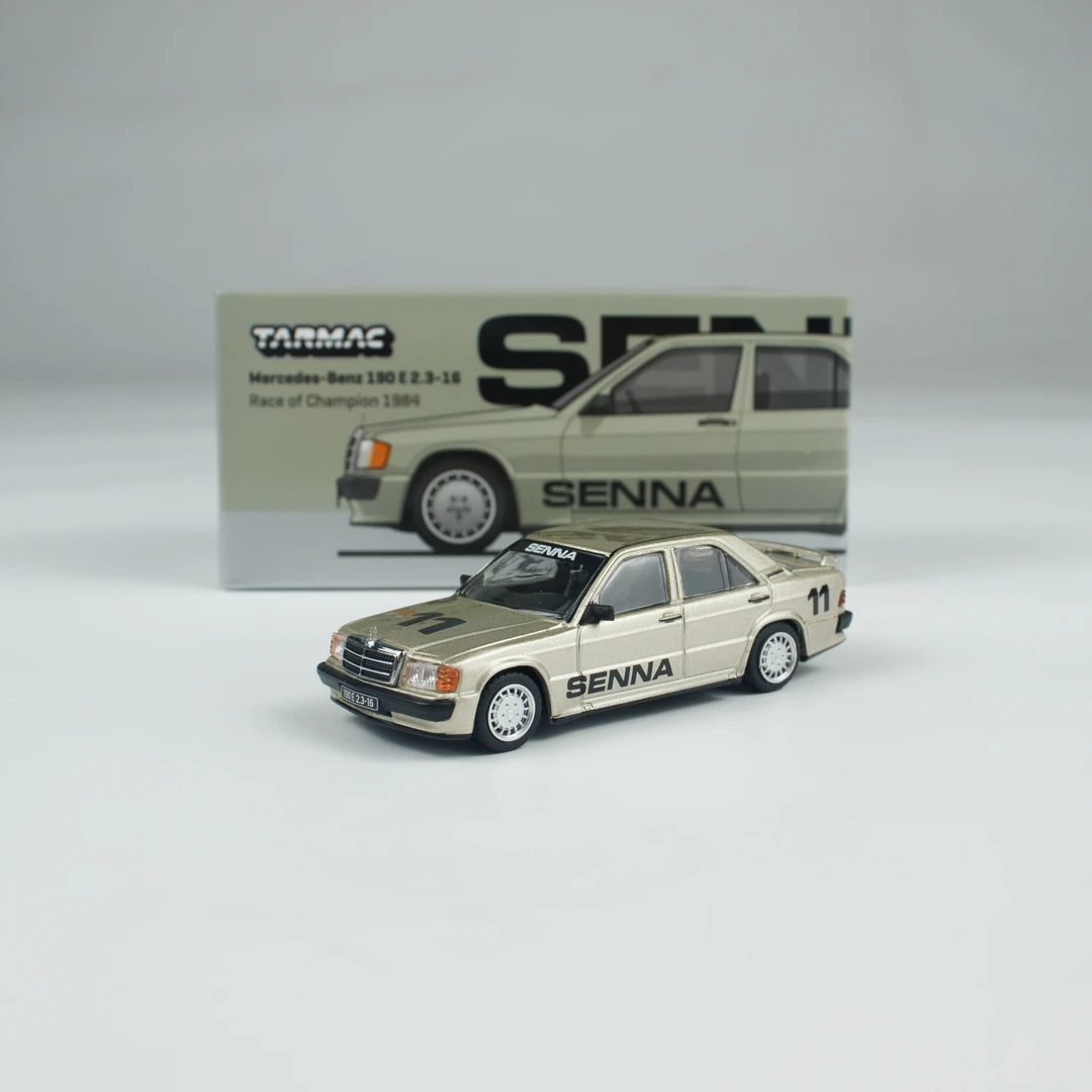 Tarmac Works车模 1:64 合金 奔驰190E 塞纳 小比例汽车模型收藏