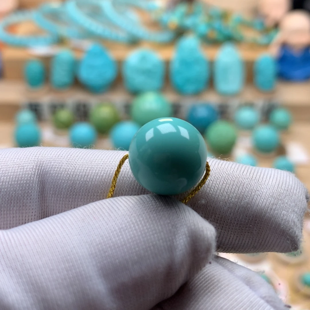 绿松石珠宝奇石未镶嵌才**人