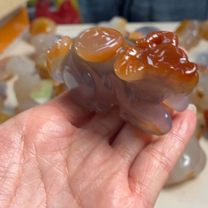 玛瑙/玉髓未镶嵌吊坠(不含链)