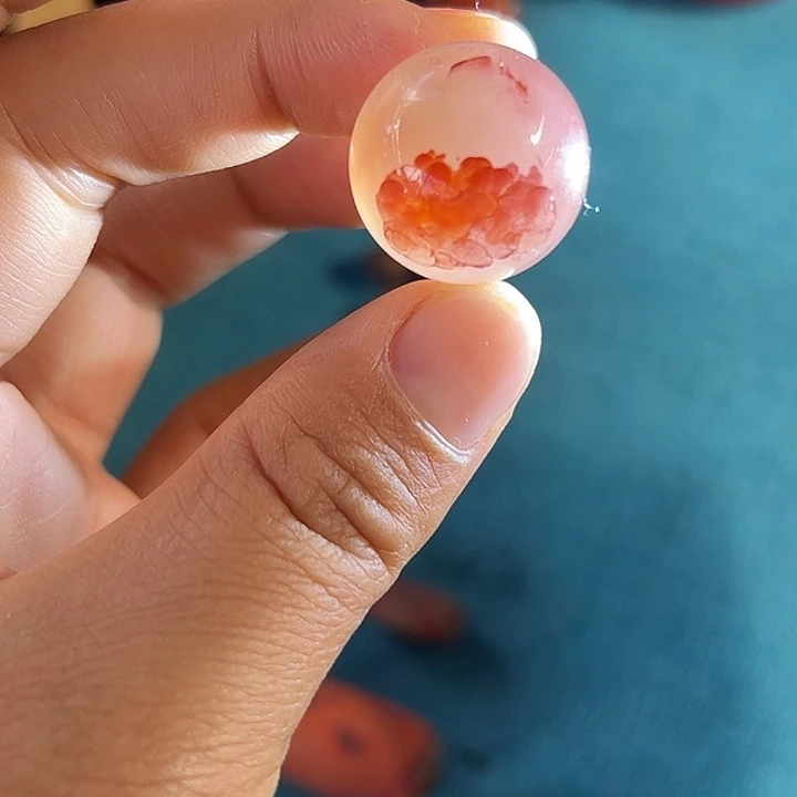 未镶嵌南红玛瑙珠宝半成品