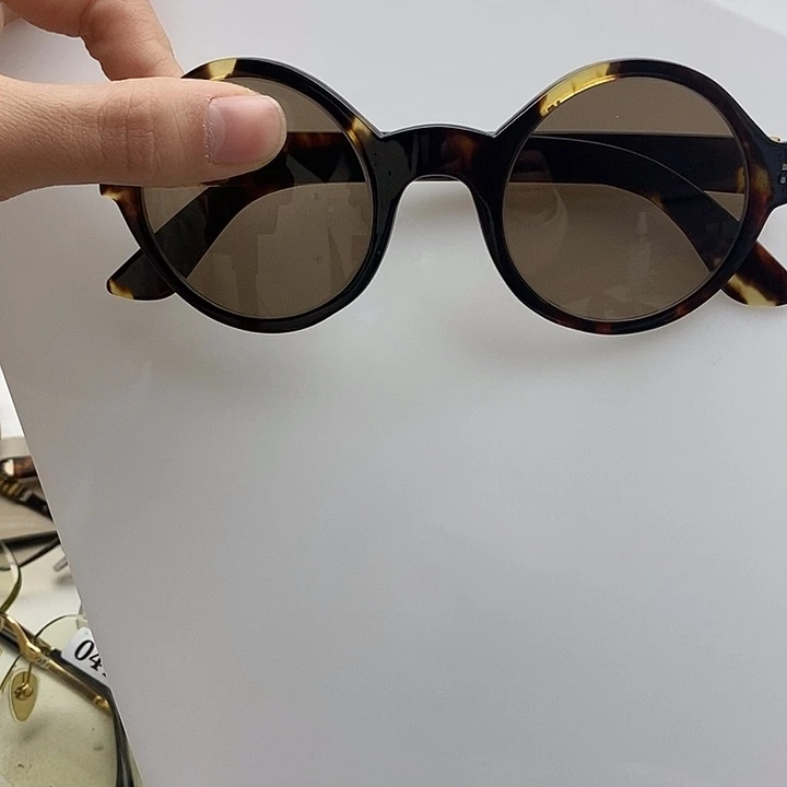 杨***岐分体款天然水晶石头眼镜