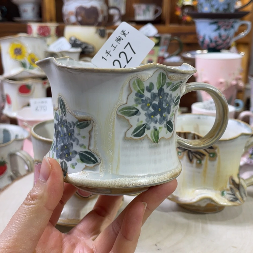 我***好景德镇手工松针釉227