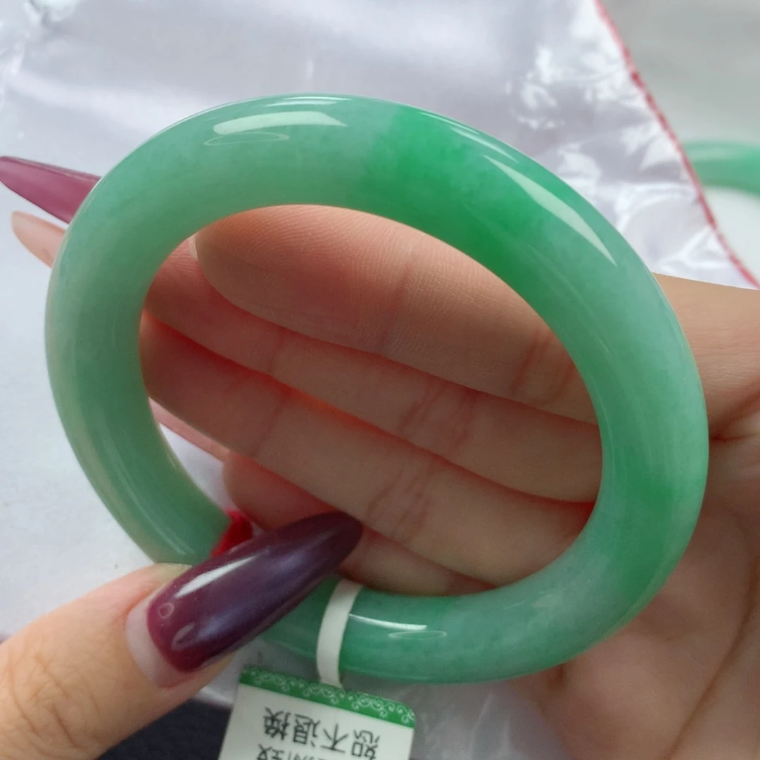 未镶嵌手镯翡翠缅甸天然翡翠A货56.6