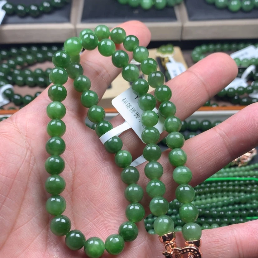 【闪购商品】和田玉（碧玉）颈饰未镶嵌8