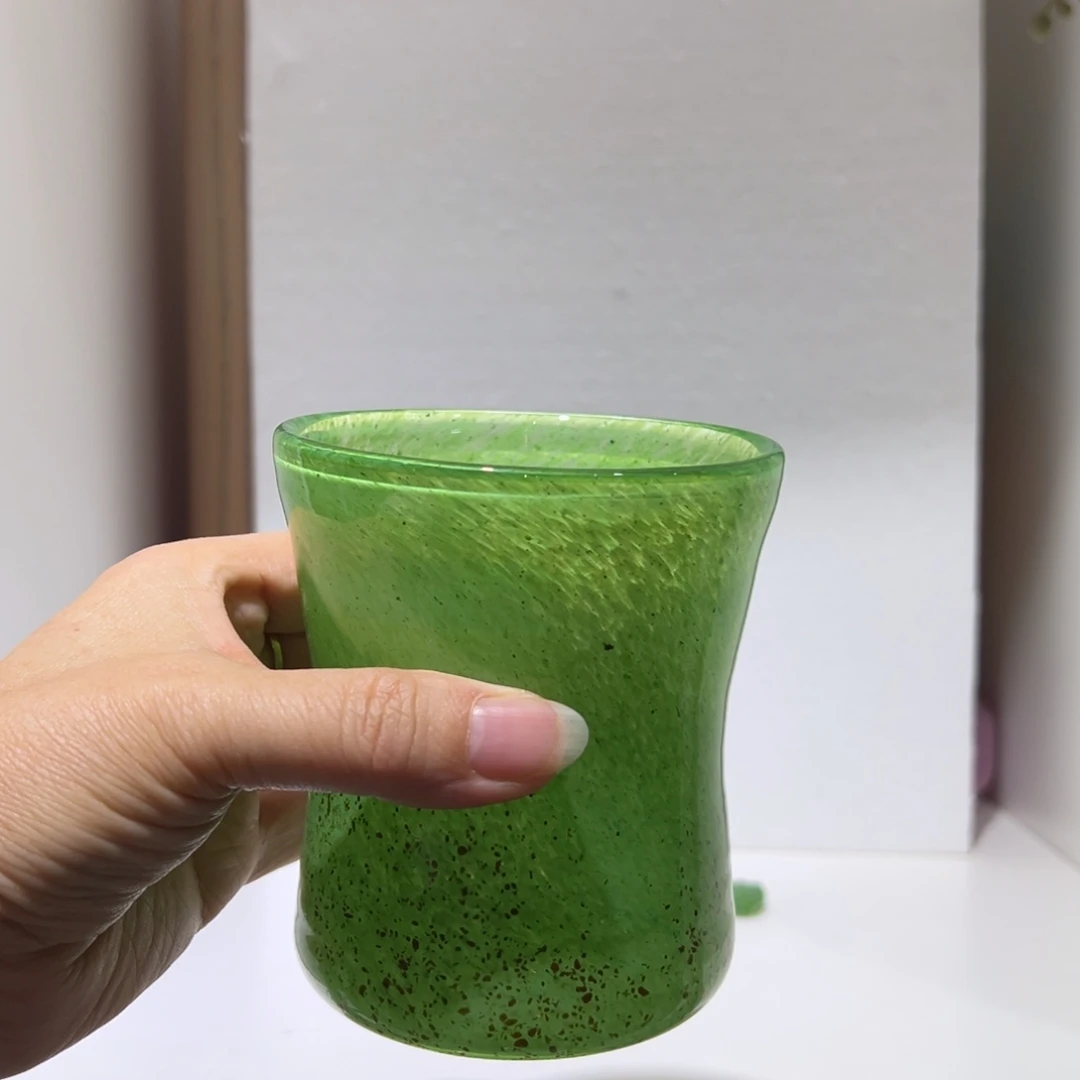 琉璃纯手工制作工艺品高11，内口径8.5
