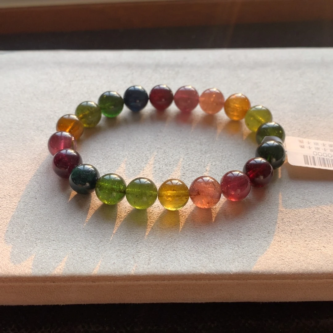 未镶嵌碧玺手链碧玺