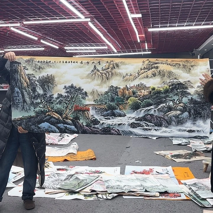 国画无毛和小刺被