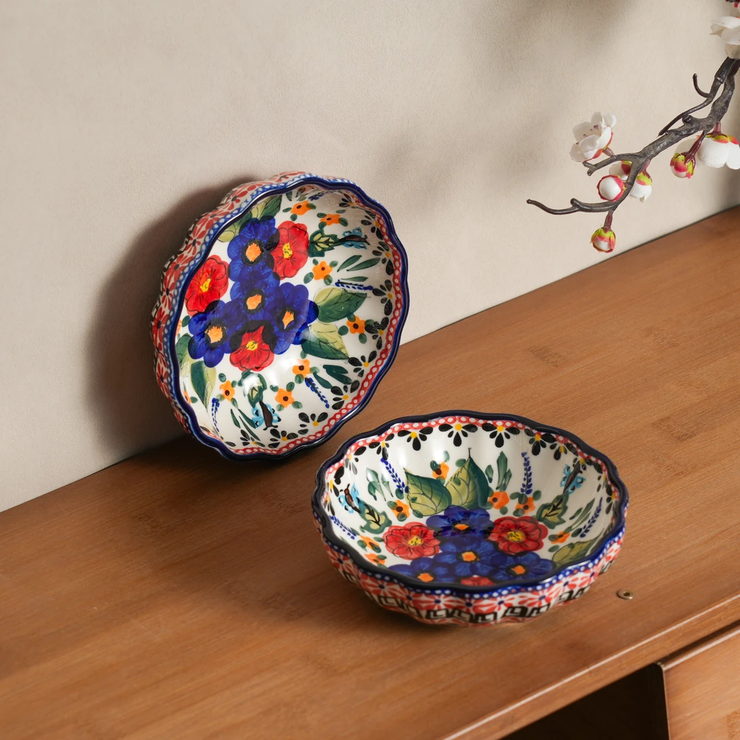 【西里西亚】西里西亚-花边深碟（两个装）