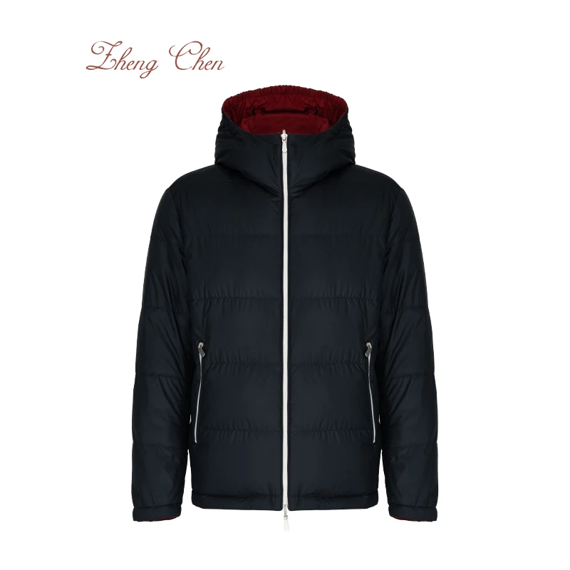 （高端黑标）意大利Olmetex超轻双面穿95鹅绒服 PD-K95956