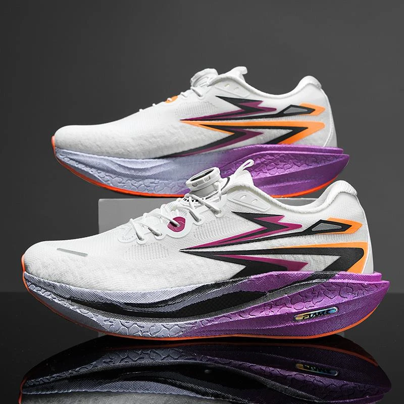 断码安踏联名TAFN飞燃4旋转纽扣鞋碳板竞速跑步鞋男款3秋季透气20