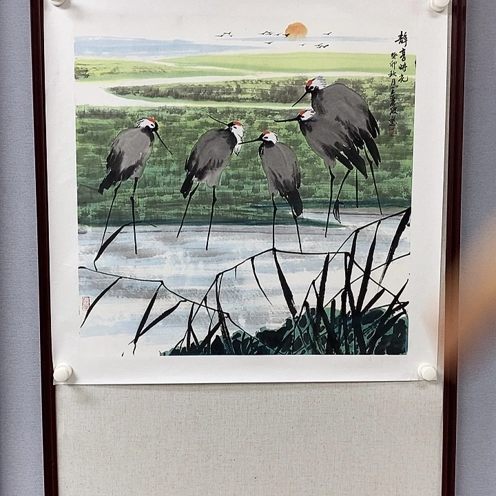 国画亲笔手绘原创