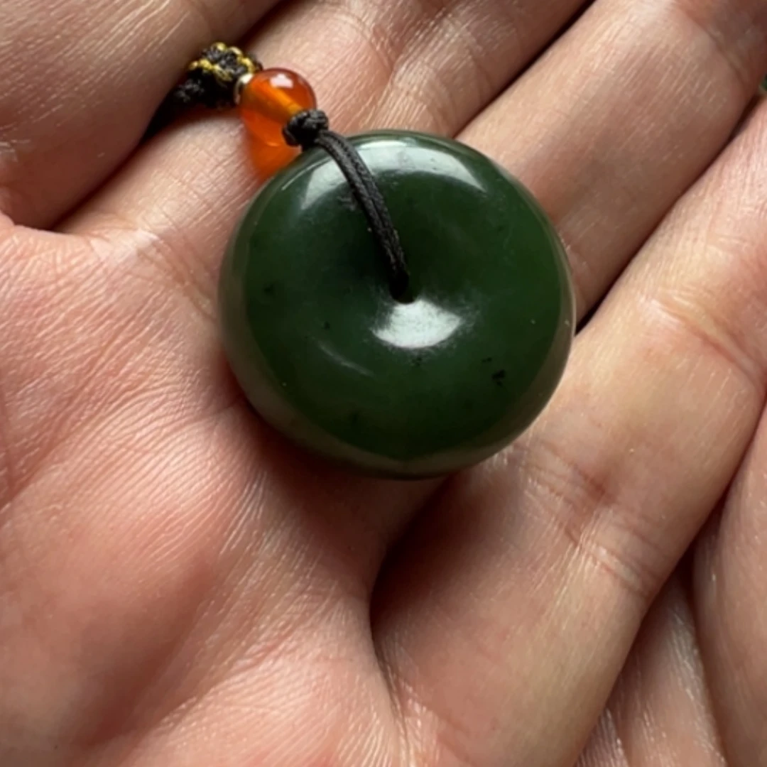 【闪购商品】颈饰未镶嵌和田玉（碧玉）