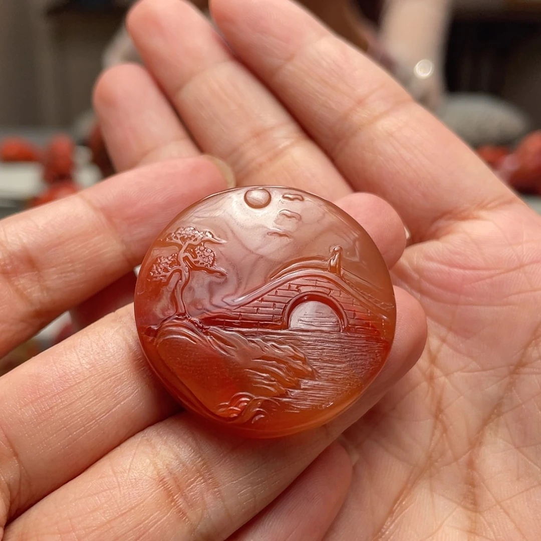 【闪购商品】南红玛瑙配饰未镶嵌风**