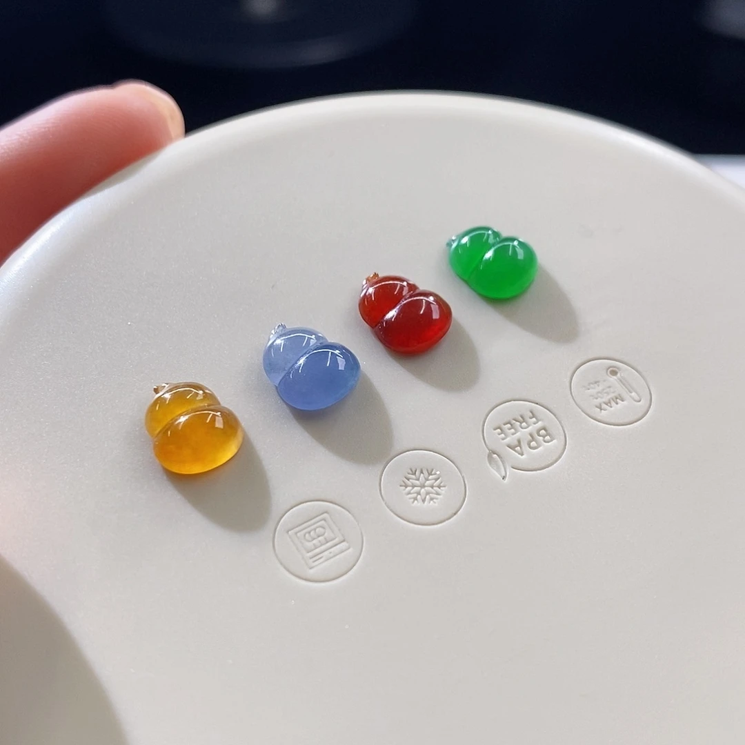 翡翠散珠多宝葫芦四颗