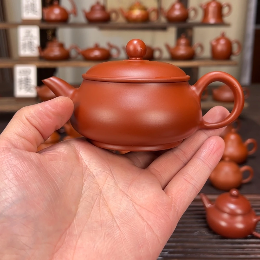 紫砂茶壶超薄明炉120cc