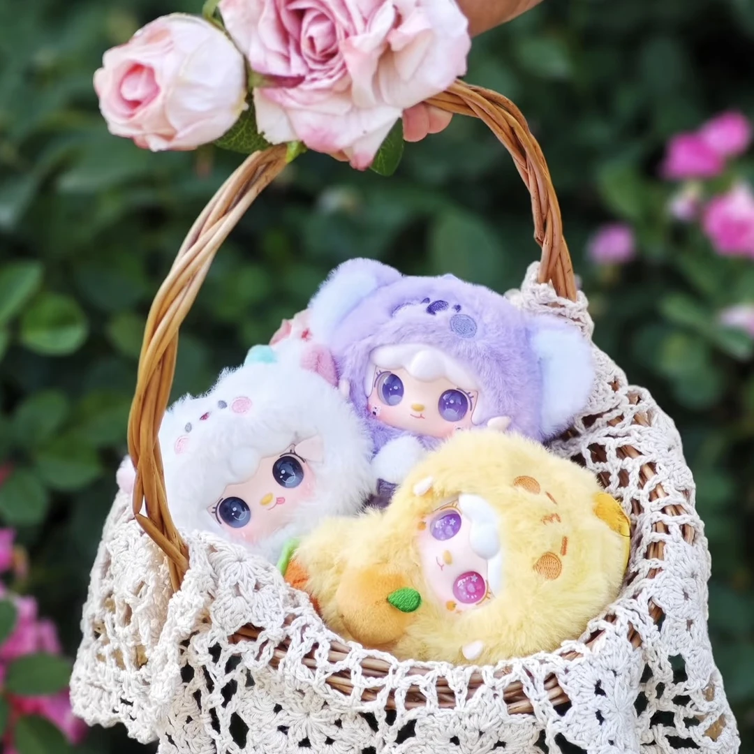 【氧氧-抱抱美食店毛绒盲盒】阿嫲家正版盲盒手办可爱礼品礼物PVC设