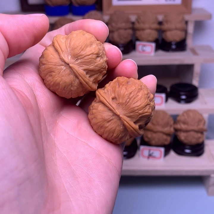 把件文玩核桃F玲珑心33尺