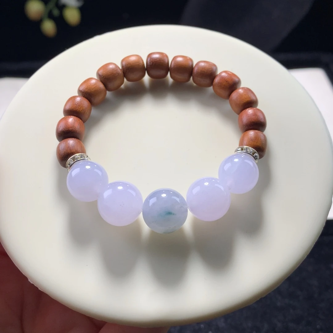 未镶嵌手链翡翠紫气东来（买断）