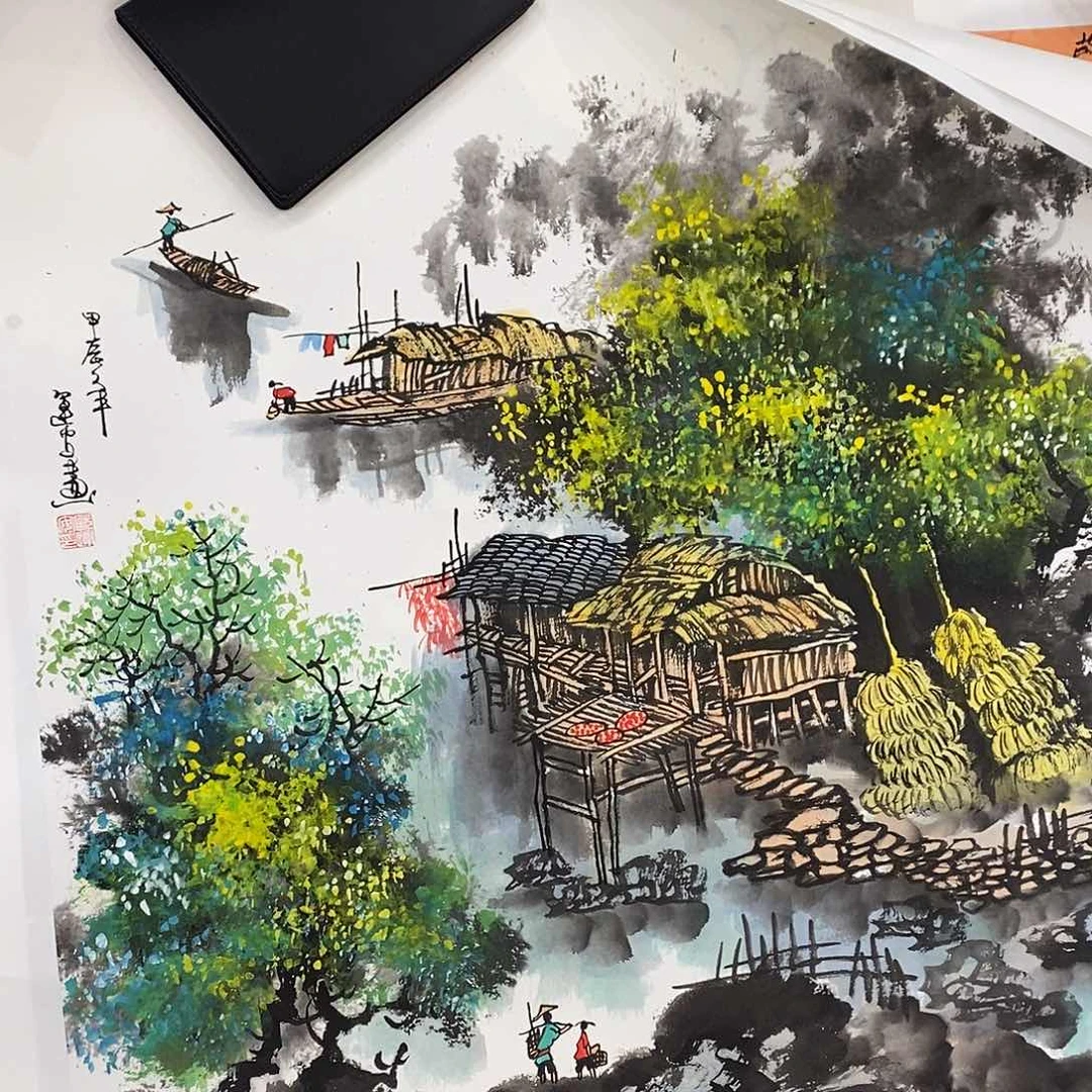 国画颇能体会其他人在说