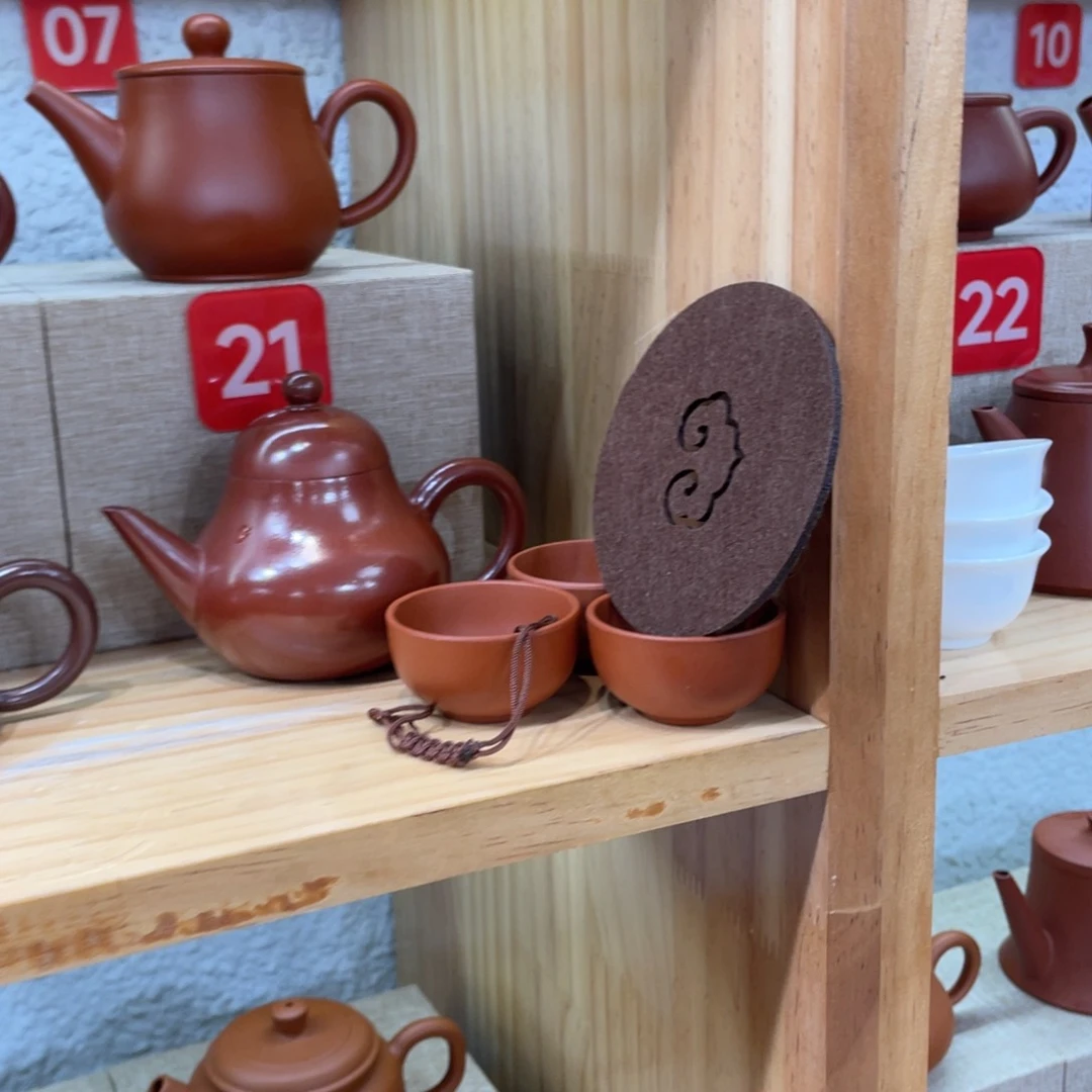 茶壶紫砂乔*.180毫升，全品一套……精工全品