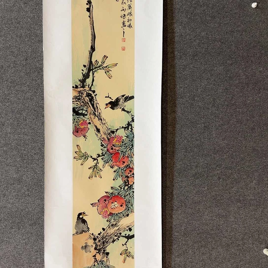 国画邢坤老师手绘作品
