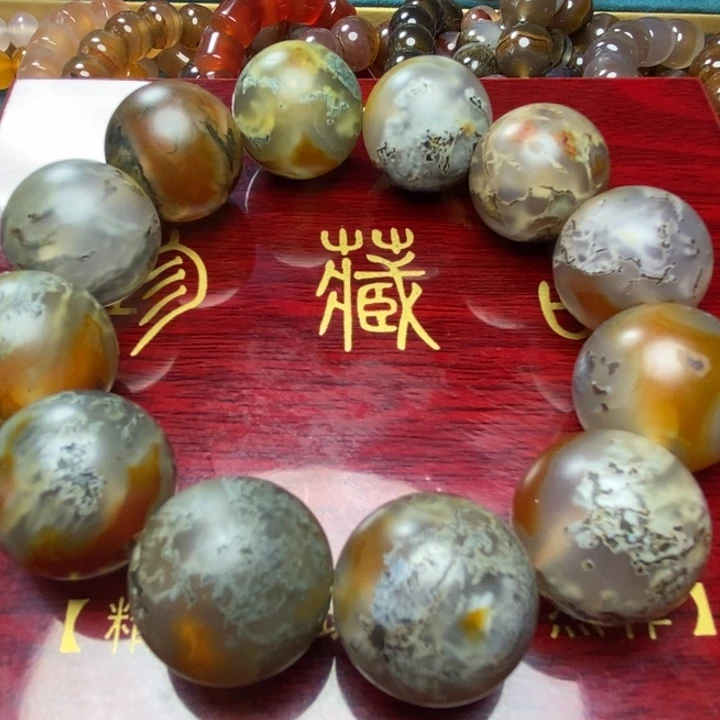 未镶嵌手串玛瑙/玉髓