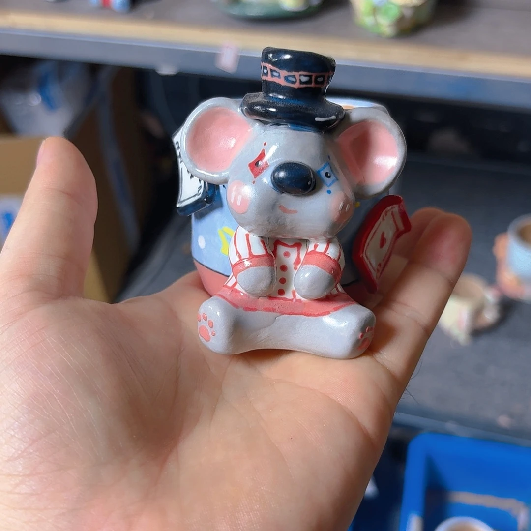 老梧家的手工陶瓷多肉花盆