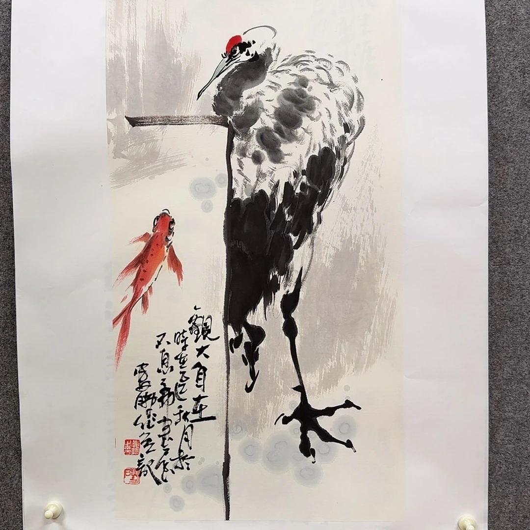 国画娄鹏老师手绘作品