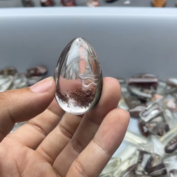 未镶嵌吊坠(赠链)水晶@*冉