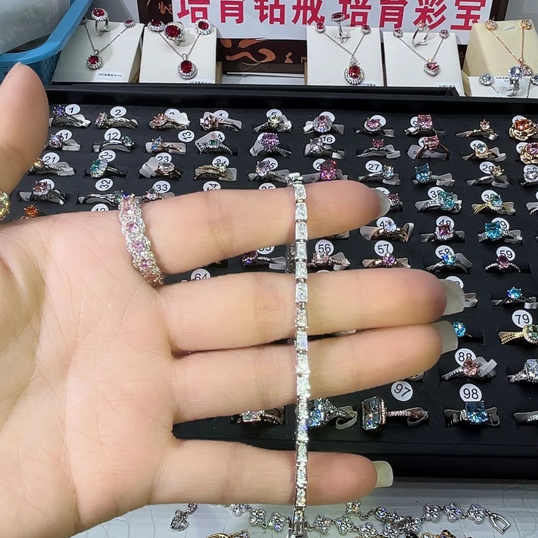 莫桑石非金属CLＫ白蛇手链