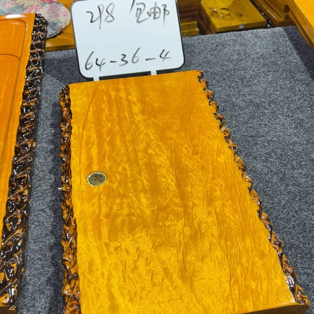 杉***桜缅甸大叶金丝楠实木茶盘