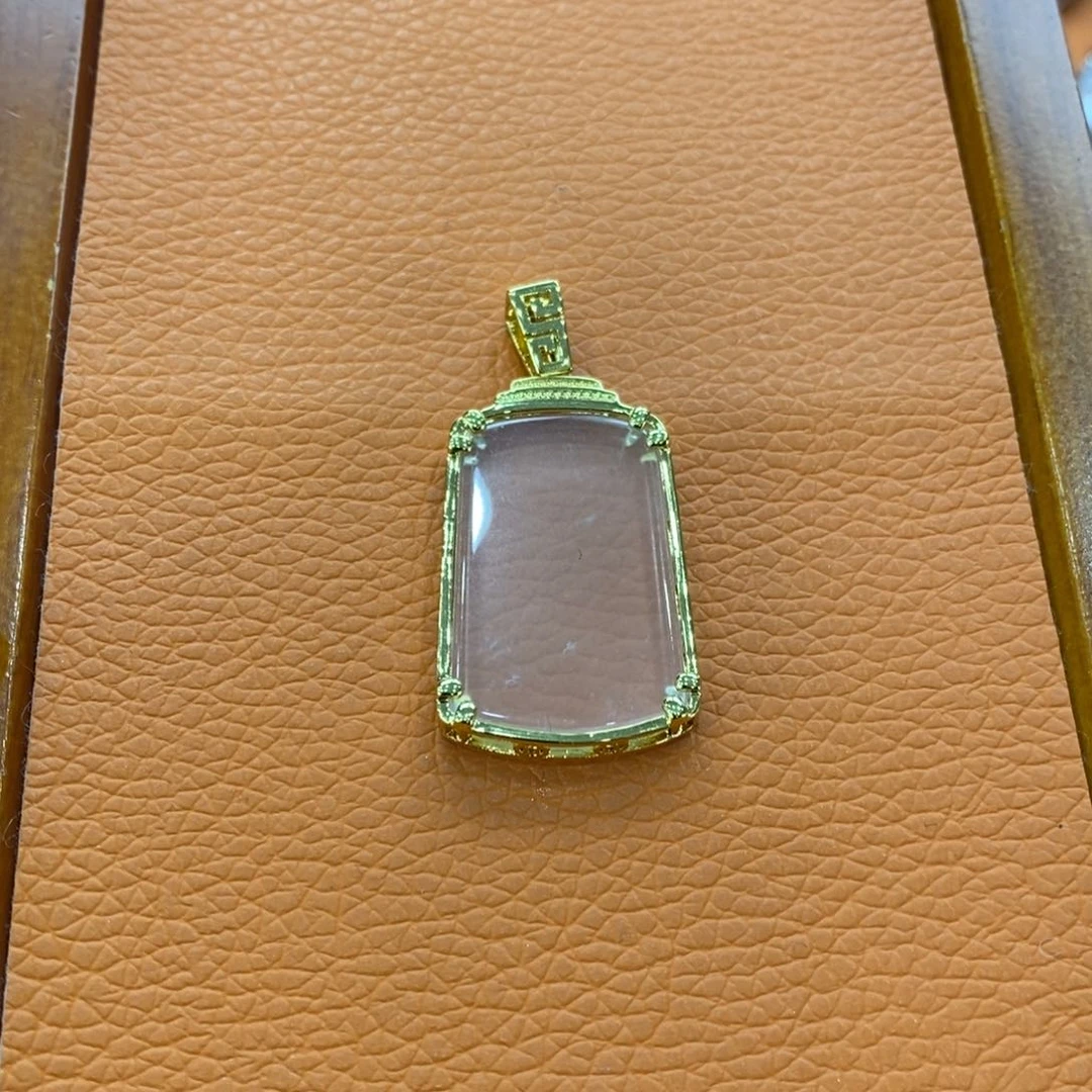 石英质玉吊坠(不含链)合金i****d