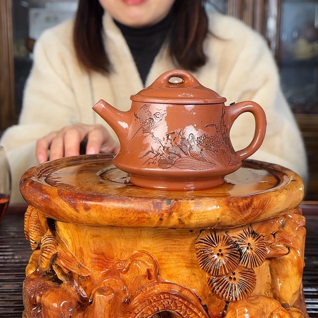 紫砂茶壶陈婷老师。