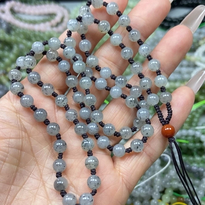 和田玉颈饰未镶嵌6