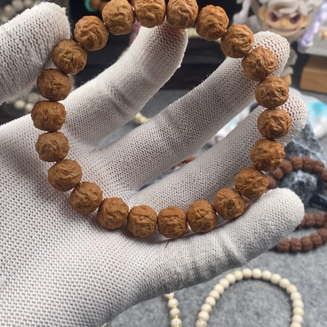 手串猴头核桃全品猴头雕刻龙蛇之变