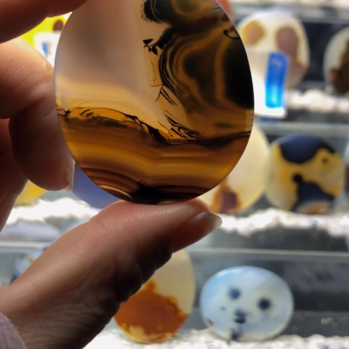 合金玛瑙/玉髓珠宝奇石28